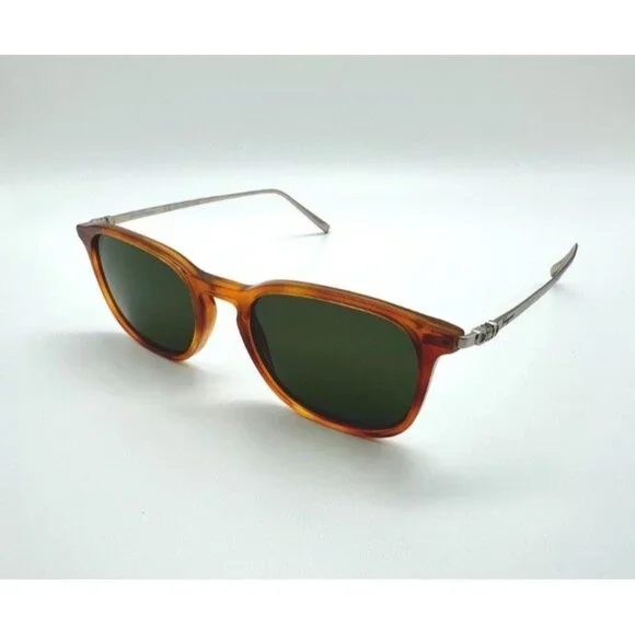 New Ferragamo Slim Temple Classic Square Sunglasses Tortoise Case SF2846S Italy - Picture 2 of 8